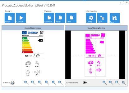 Codesoft to Trumpf Codesoft to Trumpf