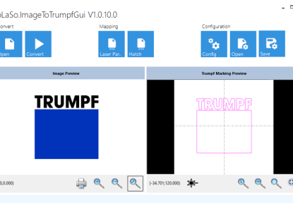 Trumpf Image tot Trumpf converter